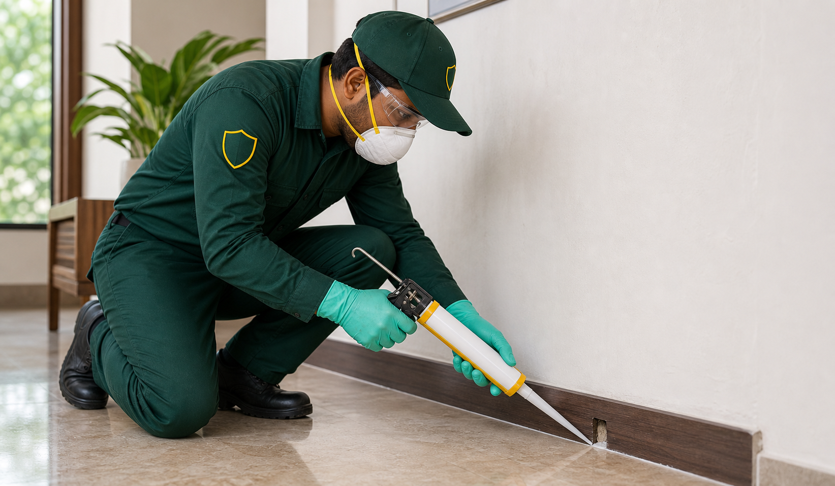 Rodent entry-point sealing service